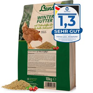 HÜHNER Land Winterfutter 10kg für Hühner - speziell für die kalte Jahreszeit