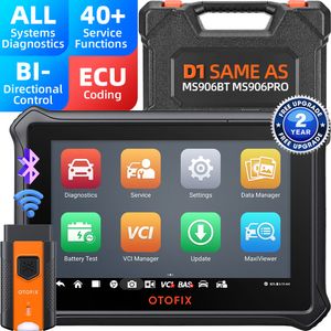 OTOFIX D1 Obd2 Diagnosegerät, 2025 Bidirektionaler Auto Diagnose Scanner, 40+ Servicefunktionen OE-Level-Allsystemdiagnose, ECU-Codierung