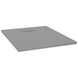 vidaXL Sprchová vanička SMC Grey 100x80 cm