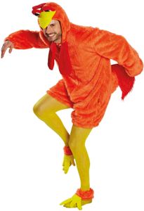 Crazy Chicken Hahn Huhn Junggesellenabschied Karneval Fasching Kostüm L
