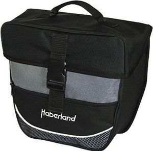 Haberland Einzeltasche Einsteiger schwarz, 30x32x13cm, 12,5 ltr
