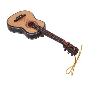 Gitarre Ornament,Gitarre hängende Ornamente,Harz Gitarre Ornament,Gitarre Weihnachten Ornament,Miniatur-Gitarre Ornament,Miniatur-Gitarre