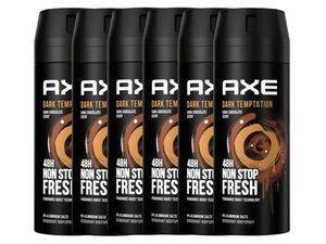 Deo Axe Dark Temptation 8 x 150ml Deospray Deodorant Bodyspray Herren