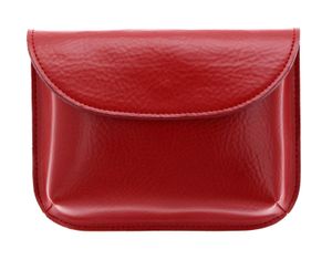 Vanzetti Leder Gürteltasche Classics Belt Bag Red rot