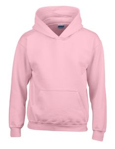Gildan Uni Hoodie Heavy Blend™ Youth Hooded Sweatshirt 18500B Rosa Light Pink L (164)