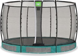EXIT Allure Premium Bodentrampolin ø366cm - grün