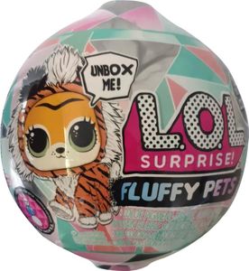 L.O.L. Surprise! 559719E7C Fluffy Pets Winter Disco Überraschungskugel mit Accessoires