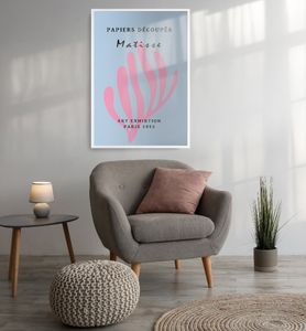 Poster Matisse, groesse_poster:70x100 cm, groesse_rahmen:weiß 70x100 cm