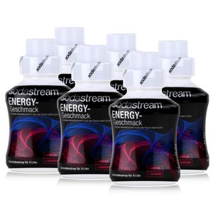 SodaStream Getränke-Sirup Softdrink Energy Geschmack 375ml (6er Pack)