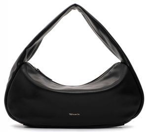 Tamaris Damen Schultertasche Beutel klein breiter Riemen slouchy Leana 32130, Farbe:Schwarz