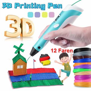 3D Stifte 3D Pen 3D Stift Filamente 12 Motive PLA/ABS Filament 1.75mm