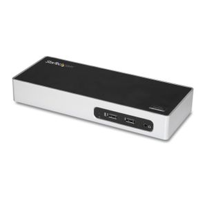 StarTech.com Dual Monitor USB 3.0 Docking Station - Notebook Dockingstation mit HDMI- und DVI/VGA Vi