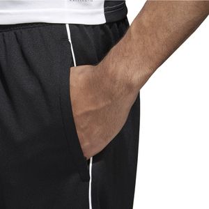 adidas Trainingshose Herren schwarz lang mit verschließbaren Taschen, Größe:S, Farbe:Schwarz