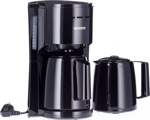 SEVERIN KA 9307 Kaffeemaschine schwarz, 8 Tassen