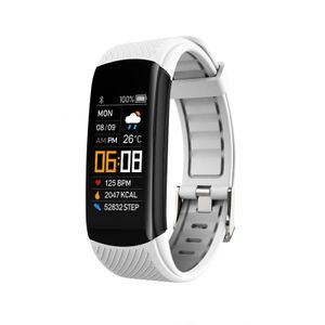 INF Náramok na aktivitu / Fitness náramok / Monitor srdcového tepu biely