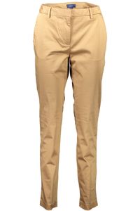 GANT Dámské kalhoty textilní hnědé SF9078 - Velikost: 46