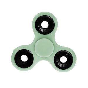 Fidget Spinner - Glow in the Dark - grün 7,5 cm - Antistress Spielzeug
