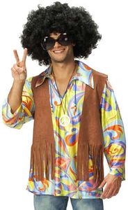 Hippie Karneval Fasching Kostüm Gr 48