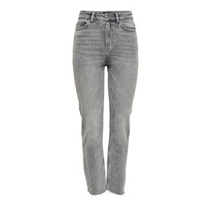 ONLY Jeans Damen Baumwolle Grau GR44291 - Größe: W33_L32