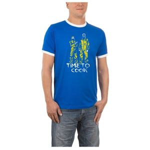 Touchlines Herren T-Shirt Breaking Bad , Kontrast Blau/Weiss, S