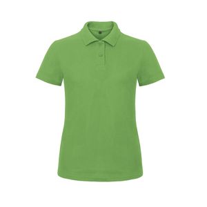 B&C Damen ID.001 Polo-Shirt / Polohemd, Kurzarm RW3525 (XL) (Grün)