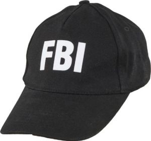 O23722 Größenverstellbar schwarz FBI Beasecap Bease Cap