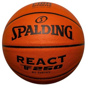 Spalding React TF-250 Ball 76968Z, Unisex, Basketballbälle, Orange, Größe: 6 EU