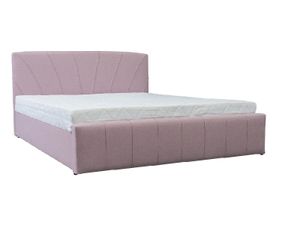 Bett IDYLLA 140x200 - BONEL MATERIAL BED (Rosa - Cover 61)