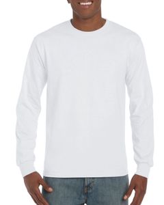 Gildan Pánské tričko Hammer Adult s dlouhým rukávem H400 White L