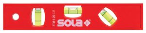 Torpedowasserwaage PTM 5 20cm ABS Ku.rot 1,50 mm/m Magnes SOLA