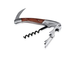 Kellnermesser mit Holzgriff, 12 cm, Edelstahl mirt Antihaftbeschictung Kellnermesser mit Holzgriff, 12 cm, Edelstahl mirt Antihaftbeschictung