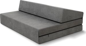 Klappmatratze 120x200 cm Futonsofa SUZI  Polyurethan Höhe ca. 9 cm Trinity  Graphit