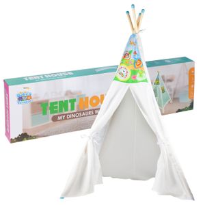MalPlay Kinderzelt Elefant | Tipi-Zelt | 100 x 100 x 150 cm | Zelt für drinnen und draußen | für Kinder ab 3 Jahren
