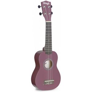 Stagg US VIOLET, sopránové ukulele, fialové