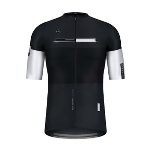 Cyklistický dres GOBIK s krátkym rukávom - ATTITUDE 2.0 CITIZEN - Black/White L
