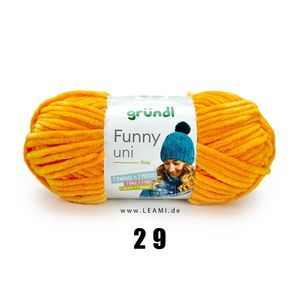 Gründl Funny (100g/120m) 29 yellow-orange