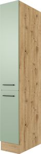 Flex Well Apothekerschrank Cara BxTxH 30 x 57 x 200 cm grün matt zerlegt 00012470 Flex Well Apothekerschrank Cara BxTxH 30 x 57 x 200 cm grün matt zerlegt 00012470