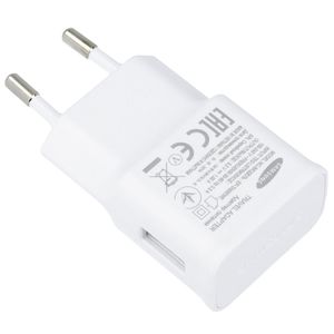 Samsung - EP-TA50EWE - Schnell Ladegerät + USB Typ C Kabel - Weiss