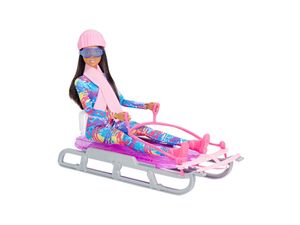 Mattel - Barbie Winter Sports Sled Doll