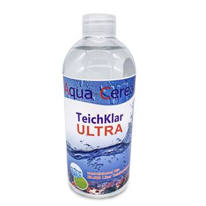Teichklar Ultra Aqua-Cereal 0,5l für bis zu 20.000 Liter Teichwasser , Teichklärer, Teich Klar, Wasserklar, Gartenteich