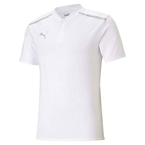 Puma teamCUP Casuals Polo Shirt Herren weiß : XL Größe: XL