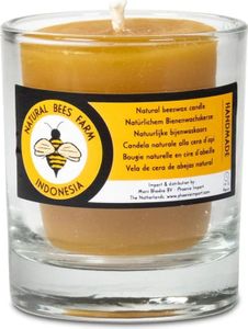 Votiv Bienenwachskerze -- 4.5x4 cm