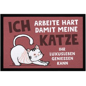 Katze Wandtattoo, Katzen Wanddeko M02, 13,00 €