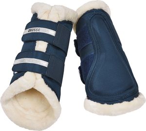 Gamaschen COZY geschlossene Dressurgamasche in versch. Farben, Farbe:Navy, Größe:S