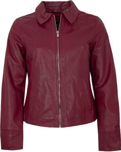 Jilani - Damen Lederjacke Lammnappa purple : 42