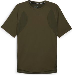 PUMA ENERGY CLOUDSPUN MESH TEE 080 Dark Olive M