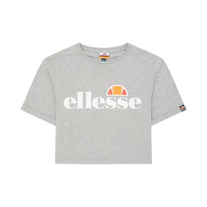 ellesse Dámské tričko ALBERTA - Crop top, krátký rukáv, výstřih, kulatý výstřih, potisk loga šedá L