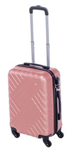 Koffer Hartschalenkoffer Trolley Reisetasche Reisekoffer mit Zahlenschloss "HT Series" von Xonic  (Rose M, klein)