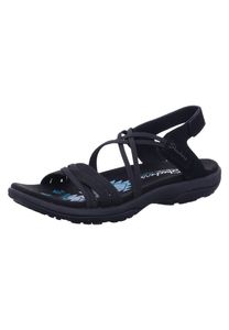 Skechers Damen Sandalen REGGAE SLIM TAKES TWO Schwarz