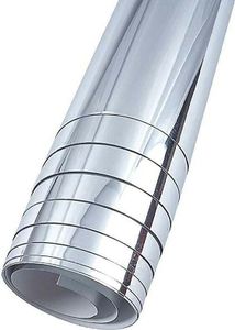 Flexible Spiegelrolle für selbstklebenden Spiegel aus Glasfolie zur Wanddekoration zu Hause, 50 cm x 200 cm Flexible Spiegelrolle für selbstklebenden Spiegel aus Glasfolie zur Wanddekoration zu Hause, 50 cm x 200 cm